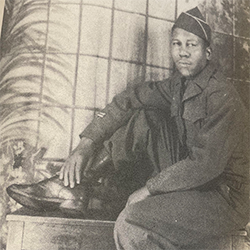 Maltheus Avery in uniform